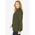 thumbnail image 4 of Jessica London Women's Plus Size Cable Blazer Sweater, 4 of 6