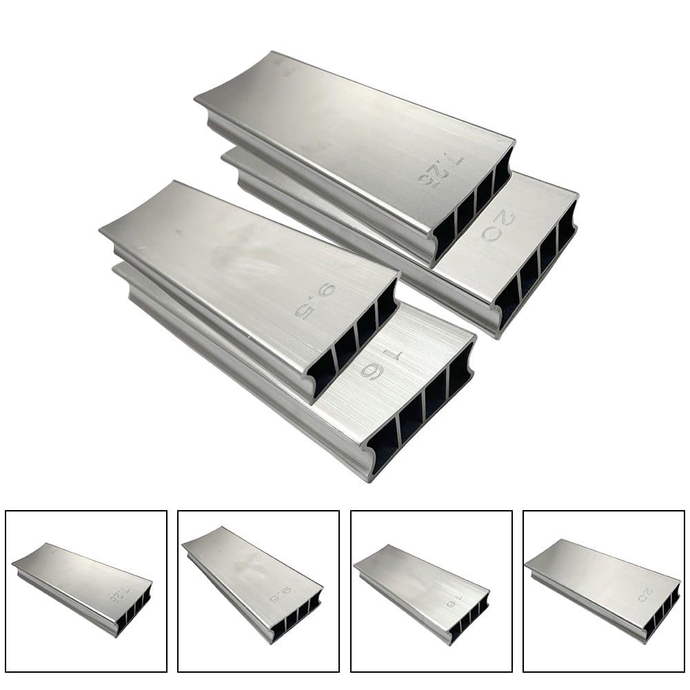 SPRING Two-Way Radius Sanding Block for Guitar Bass Fret Leveling Fingerboard Luthier Tool Aluminum Construction 10 14
