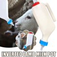 thumbnail image 2 of Animal Milk Bottle, Goat Bottles for Feeding Baby Goats, 500ml & 800ml Lamb Feeding Bottle, Plastic Milk Feeder Bottle with Handle Soft Nipple, for Lambs, Pig, Cat & Calves, 2 of 9