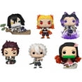 thumbnail image 2 of Funko pop Demon Slayer SANEMI SHINAZUGAWA 1253 # Shinobu Kocho 1314 # OBANAI IGURO 1395 # figura de acción de amina juguetes de muñecas, 2 of 5