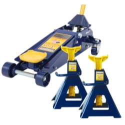 - 3 TON JACK AND JACK STAND COMBINATION