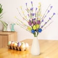 thumbnail image 4 of 3Pcs Easter Decorations Egg Picks Berry Stem Artificial Spring Floral Pick Decor for Home Vase Table Centerpieces, 4 of 9