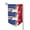 Sharp Corner, variant on Half Mexican Half America Garden Flag Vertical Double Sided Yard Outdoor Decoration 12.5 x 18 Inch Sharp Corner