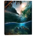 thumbnail image 2 of Paradis Tropical Bord de Mer - Impression sur Toile, 2 of 3