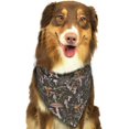 thumbnail image 5 of Dog Bandanas, Mushroom garnish A Adjustable Dog Scarf Triangle Bib Handkerchief Accessories for Small Medium Large Dogs, Cats, Pets, 5 of 6