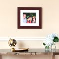 thumbnail image 4 of ArtToFrames 11x14" Mahogany Picture Frame, Brown MDF Poster Frame, with Regular Glass and Foam Backing 3/16 inch (FBPL-3977), 4 of 8