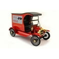 thumbnail image 1 of 1917 Model T Cargo Van Truck, Red with Black Roof - Motorcity Classics 449804 - 1/18 Scale Diecast Model Toy Car, 1 of 8