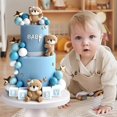 thumbnail image 3 of 32 decoraciones de pastel de oso con estrellas, decoraci&oacute;n de pastel de perlas para decoraci&oacute;n de pastel para ni&ntilde;o y ni&ntilde;a, baby shower, decoraciones de fies, 3 of 6
