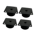 thumbnail image 2 of 4 piezas de patas para muebles, herrajes para muebles, almohadillas antideslizantes de repuesto Negro 5x3cm, 2 of 9