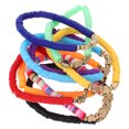 thumbnail image 1 of KAKOWELY stackable bracelets 9pcs Boho Halloween Stackable Bracelets Cute Beaded Stretch Bracelets Colorful Polymer Clay Heart Bracelet Set For Holiday And Summer Beach Wear, 1 of 5