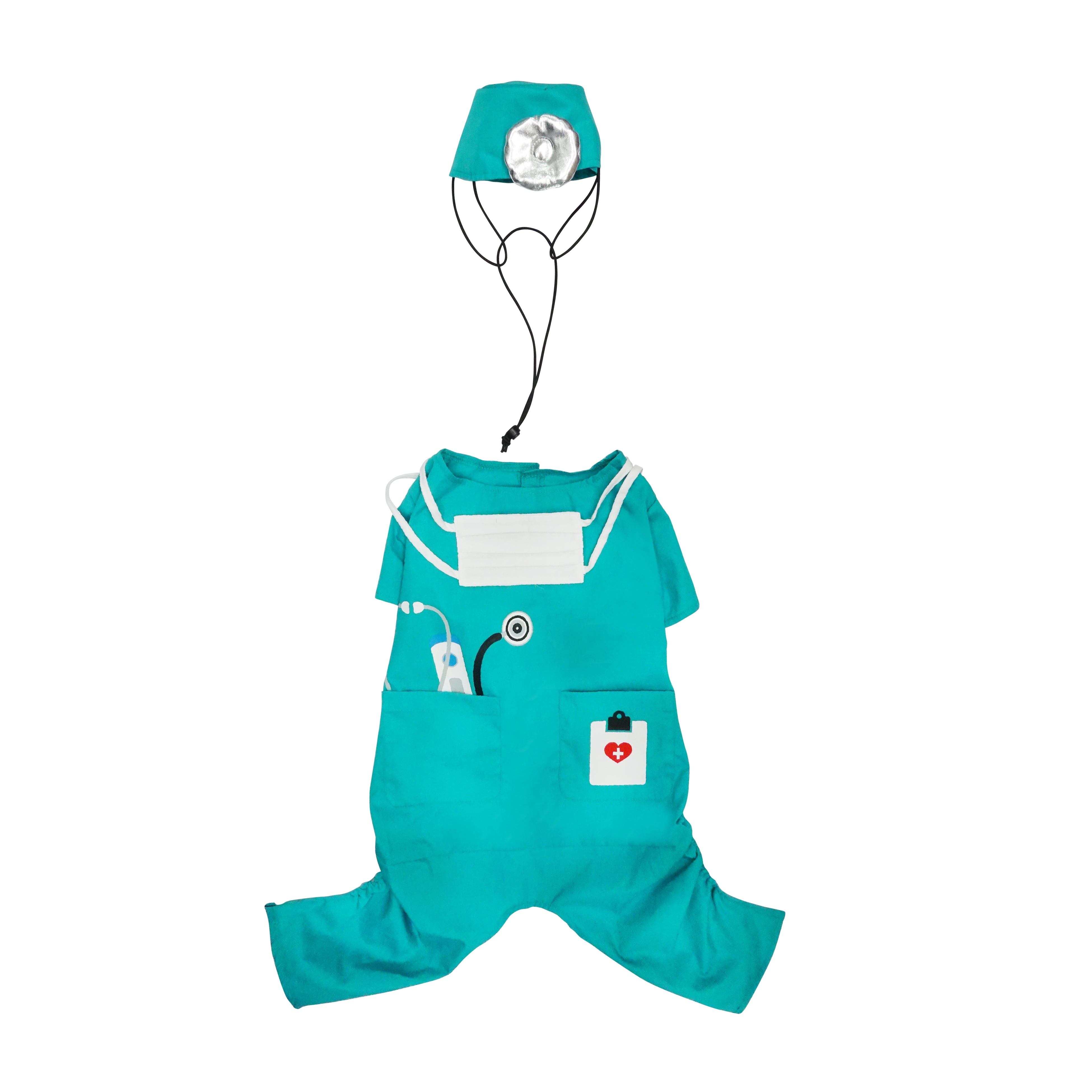 Best Furry Friends Costume for Dogs or Cats, Nurse, Medium