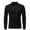 Black, variant on Men's Turtleneck Top Slim Fit Solid Base Thin Sweater Casual Long Sleeve Underwear Tops Male Cozy Blouse T-Shirt