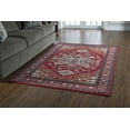 thumbnail image 3 of Linon Serape Traditional Area Rug, Orange, 2' x 3', 3 of 3
