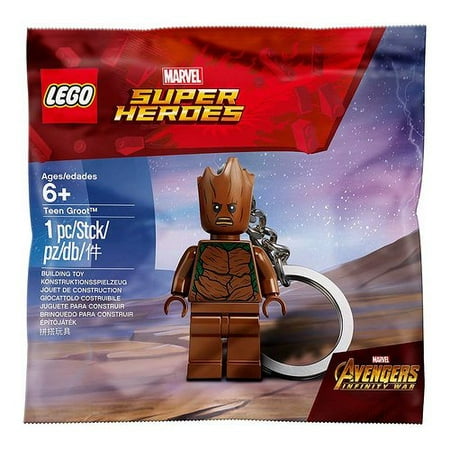 Lego Lego Marvel Super Heroes 5005244 Teen Groot Keychain