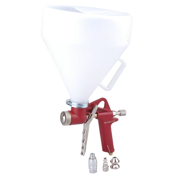 Steel Core Air Hopper Spray Gun Paint Texture Tool Drywall ...