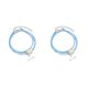 thumbnail image 1 of Qarigey 3 Pieces Bracelets with Fishtail Lady Pendant Daily Wear Teenagers Bangle Anklets Decorations Alloy Stylish Charm Shell Nº 1 2piezas Qarigey CBP461809, 1 of 6