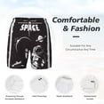 thumbnail image 4 of Kdxio The Race To Space Print Men'S Swim Trunks With Compression Liner 7 Inch Inseam Quick Dry Swim Shorts, 4 of 7