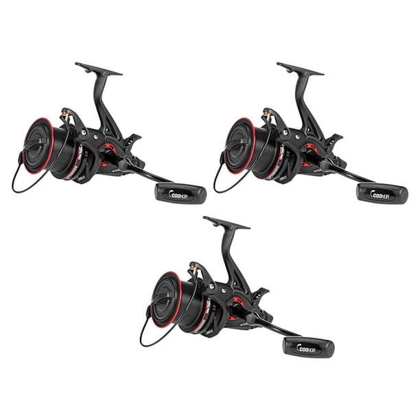 Coonor 3X Nfr9000 + 8000 Carrete de Pesca Con Doble Carrete Coonor Nfr9000+8000 Carrete de Pesca Giratorio Carrete de Pesca Con Manejar Izquierdo / Derecho Plegable