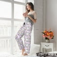 thumbnail image 5 of Honiee Purple Rabbit for elegant Women's Lounge Pants and Pajama Pants, crafted for ultimate comfort in your sleepwear essentials-XX-Large, 5 of 6