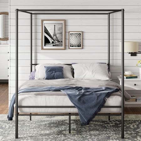 Zinus Seguro 72 Canopy Metal Platform Bed Frame Full