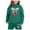 1#Green, variant on Byoo Big Girl's Outfits Cherry Print Long Sleeve Hoodie Sweatpants Kids Sweatsuit