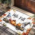 thumbnail image 7 of Zynviq Thanksgiving Area Rugs Pumpkin 15.7" X 23.6" Throw Rug Polyester White Washable Rectangular Small Rug for Living Room, 7 of 7