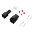 thumbnail image 1 of Conector a prueba de agua de inyector de combustible de 2 pines Unique Bargains, conector de terminal de cable macho hembra para Nissan, 1 juego, 1 of 6