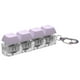 thumbnail image 4 of Llavero inquieto con teclado, juguete mecánico con llave, juguete sensorial, regalos, Clicker de moda portátil, juguete relajante para adultos, Violeta, 4 of 8