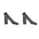 thumbnail image 4 of Qarigey 1 par de calcetines hasta la rodilla de 80cm para mujer, transpirables para invierno, únicos, flexibles, cómodos, con apariencia de moda, Type4 NO4 Qarigey CBP205202, 4 of 6