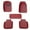 Wine Red, variant on Leadwolf Car Floor Mats for Toyota for Celica Full Coverage Auto Floor Mats All Weather Luxury Floor Liners Gray 5PCS