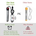 thumbnail image 5 of High-quality Immersion Water Heater 2000W Fast-Boiling Anti-Scalding Bucket Heater Portable Submersible Bathtub Heater with 304 Stainless Steel Protection Inflatab, 5 of 5