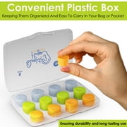 Quality Silicone Ear Plugs 6 Pair - Swimming Moldable Earplugs Women, Kids - Water Ear Plugs Prevent Swimmers Ear - Wax Ear Plugs for Swimming Great for Pool, Surfing, Bathing, Water Skiing Diving