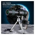 thumbnail image 2 of HD Monocular Non-Infrared High Magnification Portable Night Vision 1000 Telescope Spring Clip Silver Aluminum Tripod ,Easy Adjustment, 2 of 7