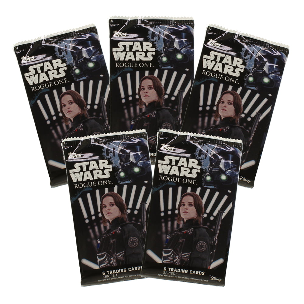 Topps Star Wars Card Trader Rogue One INCEPTION Wave 1 8 CARD SET Pao/Cassian+ 