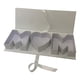 thumbnail image 1 of Caja de flores vacía con forma de letra para mamá, caja de regalo rellenable, flor de moda para el Día de la Madre Blanco, 1 of 9