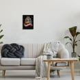 thumbnail image 3 of Stupell Industries Be Proud Of Yourself LGBTQ Phrase Holiday Painting White Framed Art Print Wall Art, 3 of 5