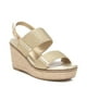 thumbnail image 2 of Sandalia Mujer XTI Casual Plataforma Ajustable dorado 25, 2 of 4