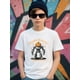 thumbnail image 3 of Boys Halloween Pumpkin Robot Graphic T-Shirt, Black Cotton Casual Style Halloween Shirts With Pumpkin Robot, Girls/Boys Fall Clothes, Round Neck Short Sleeve T-Shirt, Fashion, 3 of 7