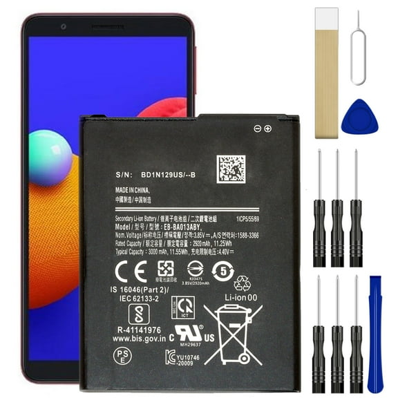 Replacement Battery EB-BA013ABY For AT&T Samsung Galaxy A01 Core SM-A013M Tool