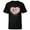 Black, variant on Mickey & Minnie Classic Couple Retro Heart Stroll - Short Sleeve T-Shirt for Kids - Customized-Black