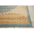 thumbnail image 4 of Nourison Graphic Illusions 3'6" x 5'6" Teal Geometric Indoor Rug, 4 of 6