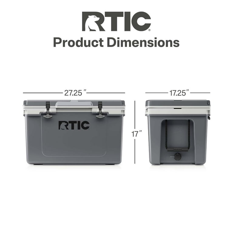 Free Shipping! RTIC Ultra-Light Hard-Sided Cooler 52 QT Fits 76