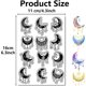 thumbnail image 2 of Sellos de silicona transparentes Moon Clear Stamps Datura Star Rubber Silicone Stamp Seal, 2 of 6