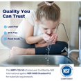 thumbnail image 3 of Membrane Solutions 50 Micron Sediment Water Filter Replacement Polypropylene Cartridge 10"x 2.5" for Whole House RO System, Compatible with Aqua-Pure AP110, GE FXUSC, WHKF-GD05, Culligan P5-6 Pack, 3 of 8