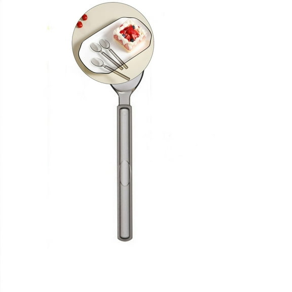 WNFJR 50-Pack Disposable Plastic Dinner Spoons - Thickened Soup Dessert Spoon, Perfect for Parties, Picnics, Home & School Use