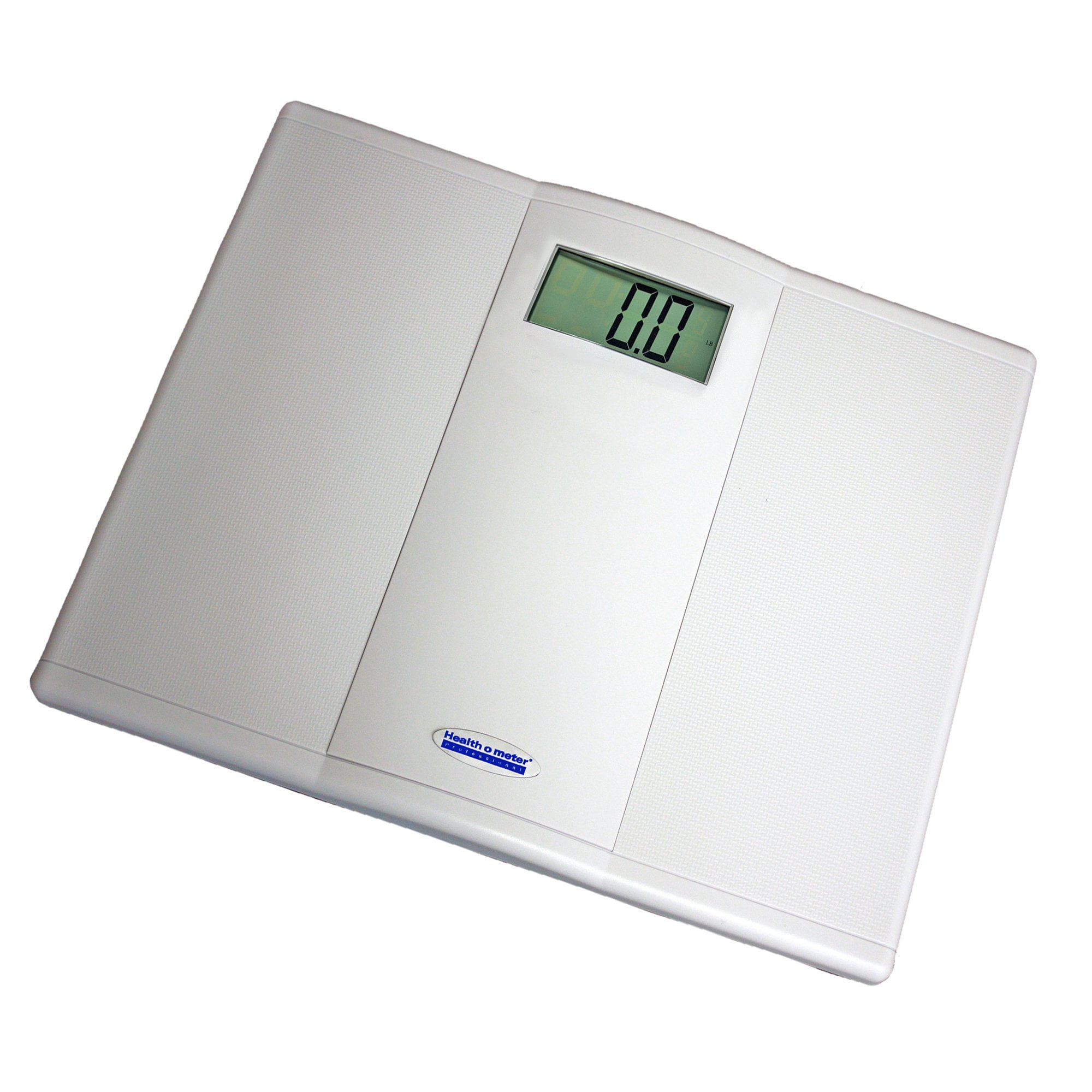 DETECTO SLIMTALKXL, Talking Home Health Scale, 550 lb x 0.1 lb / 250 kg x  0.1 kg, Black Rubber Mat