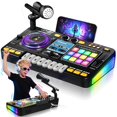 thumbnail image 1 of Set de mezcladora DJ CL FUN para niños pequeños con luces, micrófono y modo juego, 1 of 8