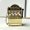 Golden, variant on Funky Style Slot Machine Keychain - Novelty Plastic Mobile Phone Pendant, Creative Bag Charm, Unique Accessory for Gaming Enthusiasts - Key Chain Gift