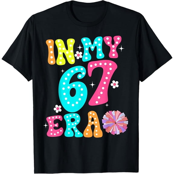 67 Meme in My 67 Era Six Seven Tweens Kids T-Shirt, T-Shirt for Kids Youth, 180gsm, 100% Cotton