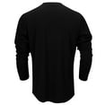 thumbnail image 3 of Men's Summer Cool Long Sleeve V Neck T Shirt - Strip Loose, Great Quality, Polyester, Sizes S - XXXL, 3 of 6